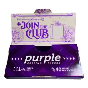 Papel Celulosa Sativa Club COLORS PURPLE 1¼