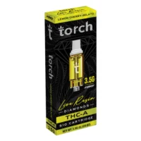 torch THC-A Live Resin 510 Cartridge 3.5G - Lemon Cherry Gelato SATIVA