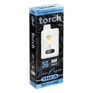 torch Live Rosin COTTON CANDY RUNTZ THC-A - INDICA 5G