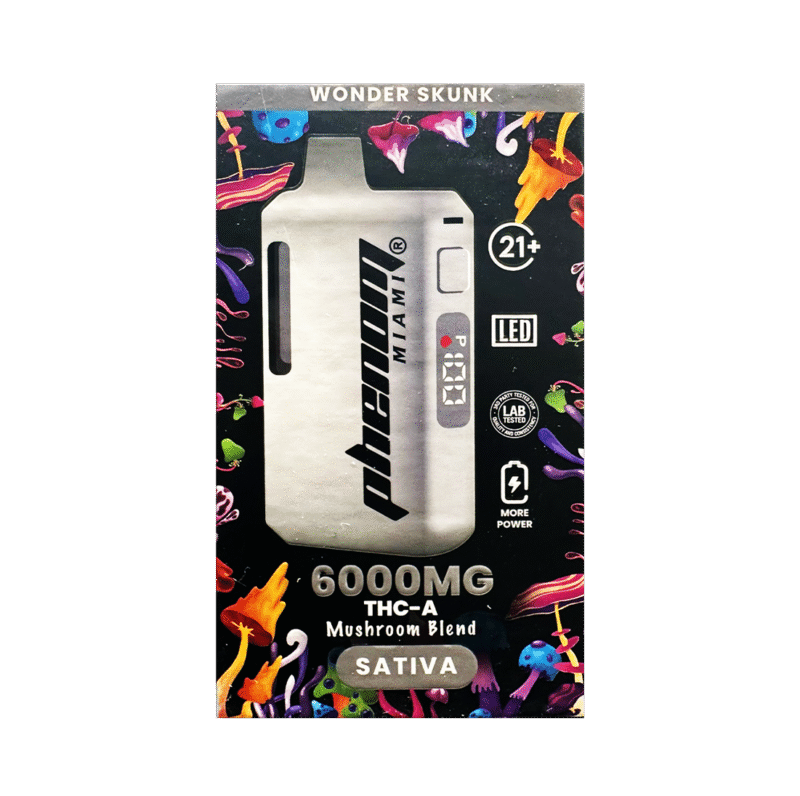 PHENOM Miami - Wonder Skunk Mushroom Blend 6000MG