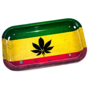BANDEJA DE METAL CON TAPA 18X12,5CM - RASTAFARI