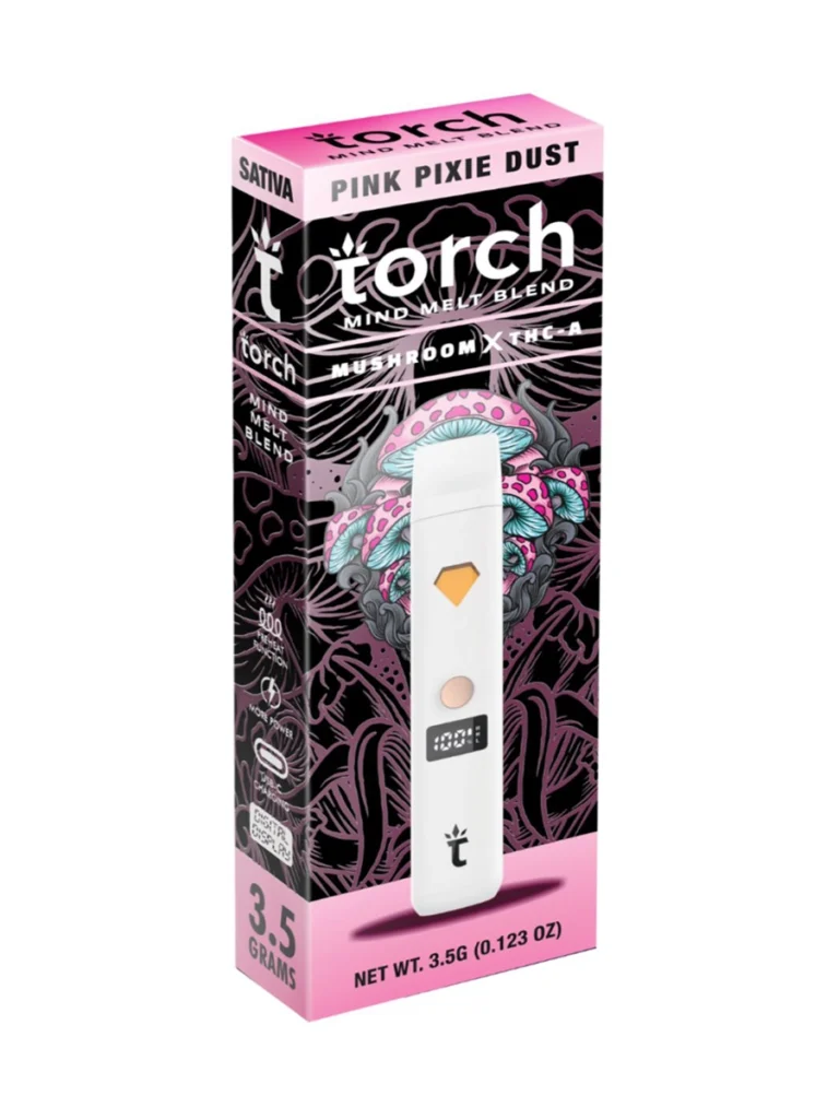 torch Mushroom PINK PIXIE DUST - SATIVA THC-A 3.5G