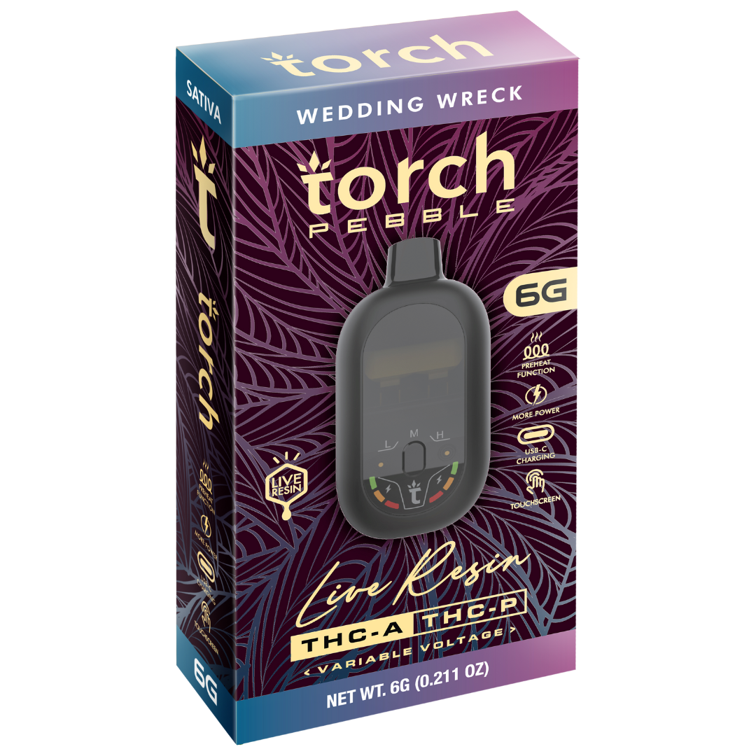 Torch Pebble Live Resin WEDDING WRECK - SATIVA 6G