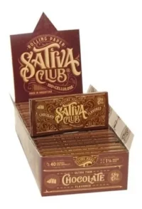 Papel Celulosa Sativa Club CHOCOLATE 1¼