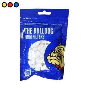 Filtros acetato nicotina The Bulldog Regular 8mm - bolsa 100u