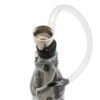 Pipa de VidrioBotellita con Manguera 14cm - Imagen 3
