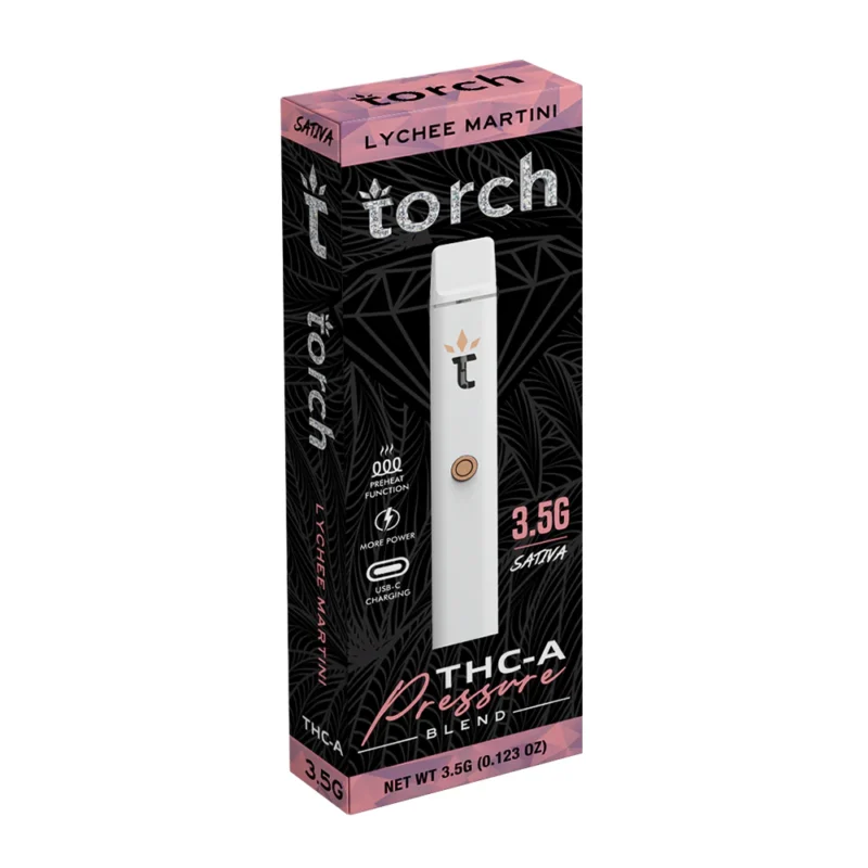 torch pressure LYCHEE MARTINI THC-A - SATIVA 3.5G