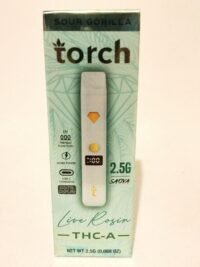 torch Live Rosin SOUR GORILLA THC-A - SATIVA 2.5G