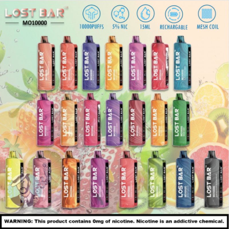 LOST BAR MO10000 WATERMELON CHERRY - Nicotina 50mg
