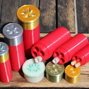 Weed Shots Estuche porta cigarro - cartuchos de escopeta
