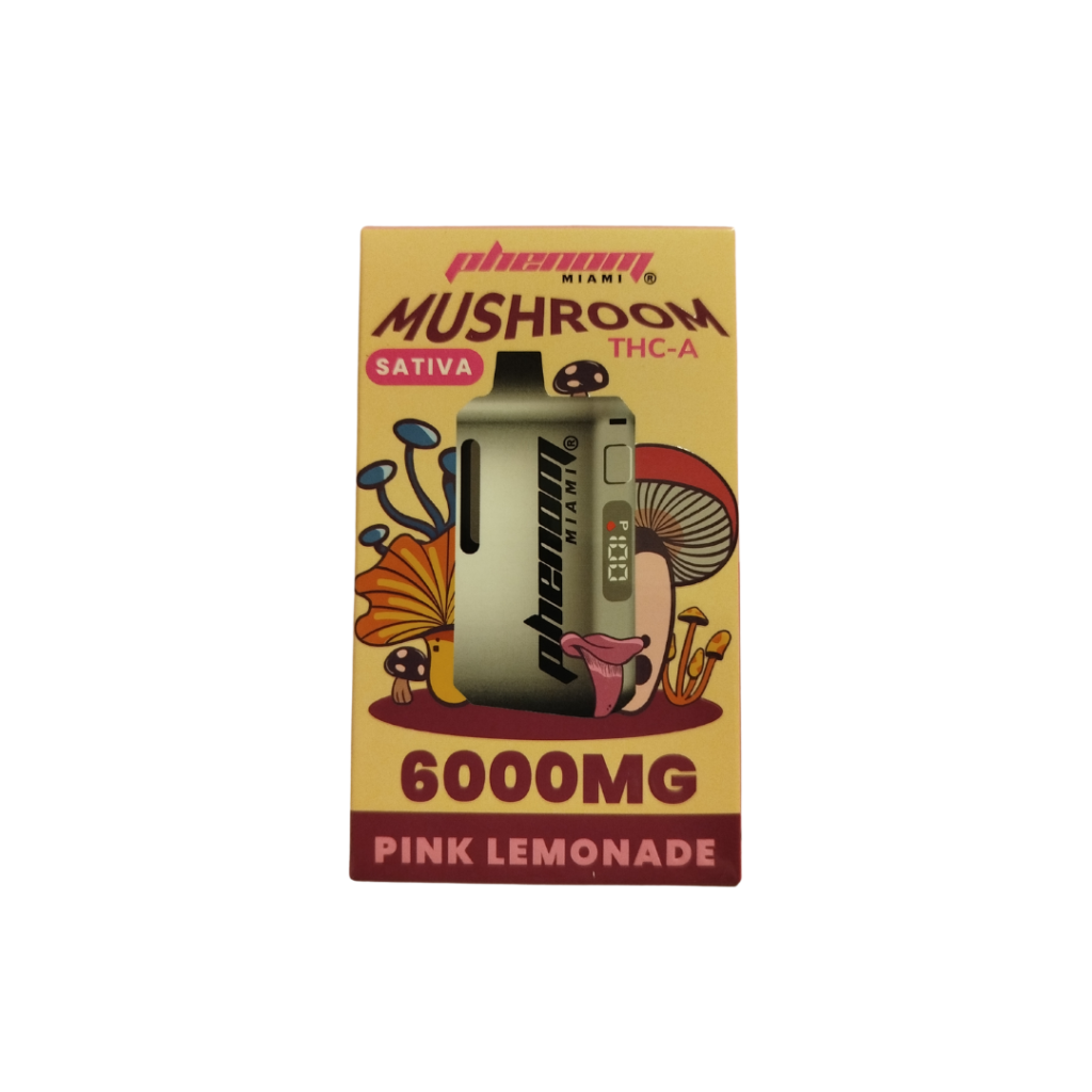 PHENOM Miami – PINK LEMONADE Mushroom Blend 6000MG