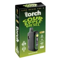 torch Pulse THCA Live Resin Blend SATIVA 6G - SOUR APPLE DIESEL