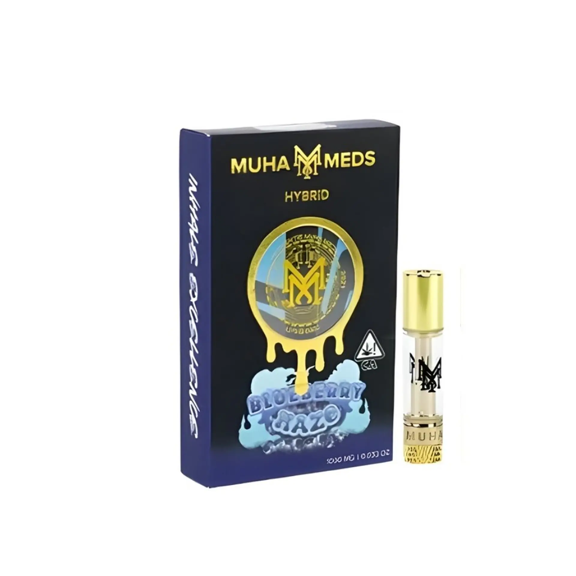 Capsula MuhaMeds Cartridge 510 1ml – BLUEBERRY HAZE