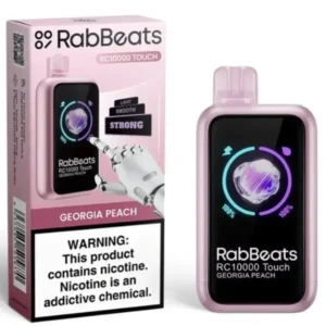 Rabbeats RC10000 NICOTINA 5% - GEORGIA PEACH