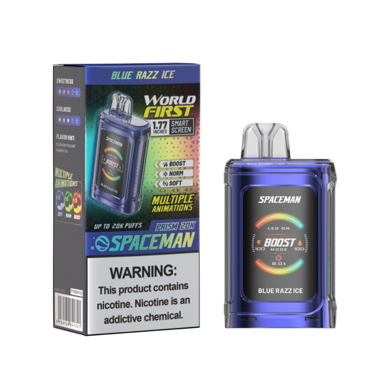 SMOK SpaceMan Prism 20.000 puff - Blue Razz Ice NICOTINA 5%
