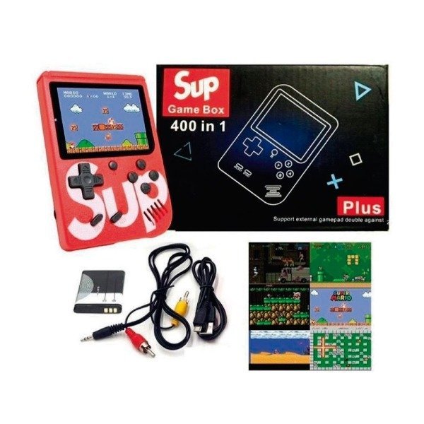 CONSOLA SUP JUEGOS GAMEBOY LCD 3” CAJA AZUL