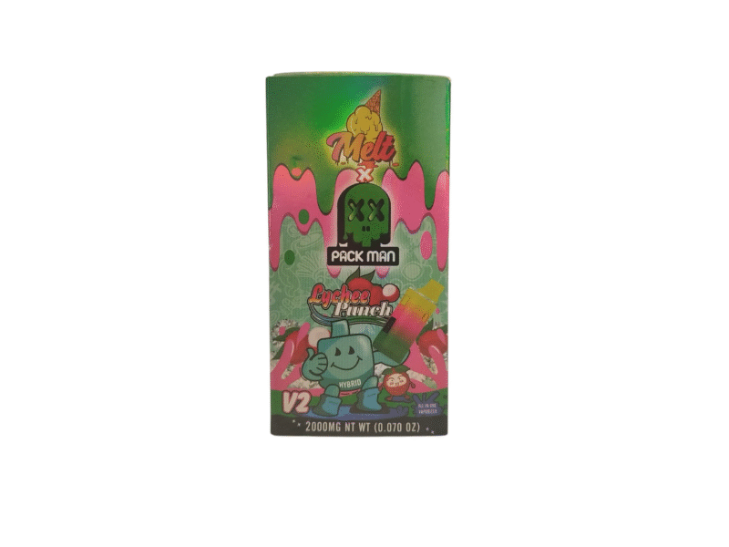 Melt x Packman Liquid Diamonds Live Resin - LYCHEE PUNCH HYBRID 2000MG