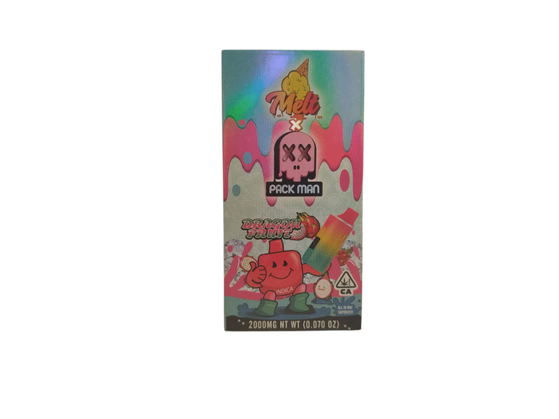 Melt x Packman Liquid Diamonds Live Resin - DRAGON FRUIT INDICA 2000MG