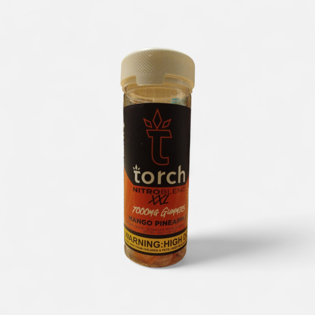 Torch Nitro Blend XXL Gummies 7000mg - MANGO PINEAPPLE