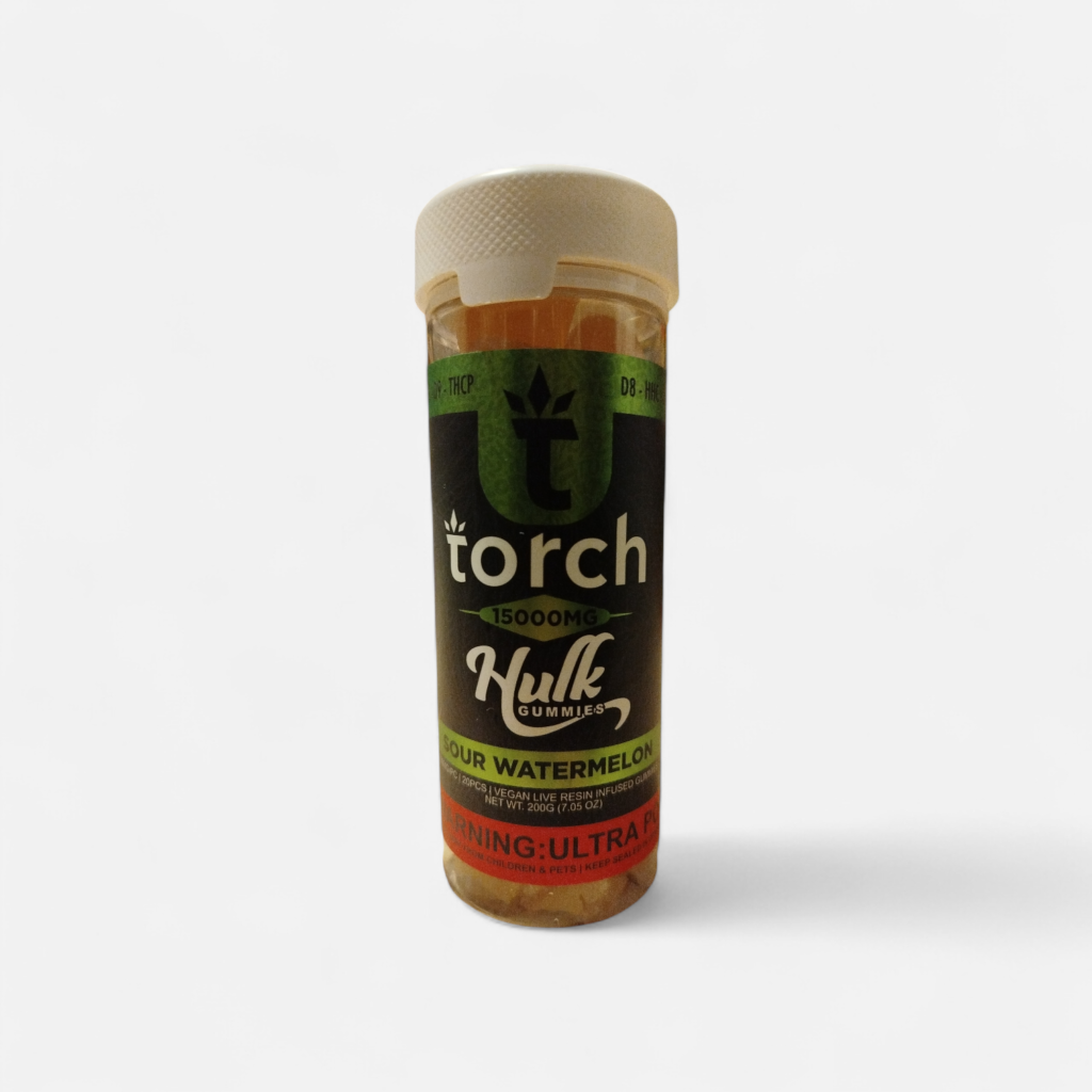 Torch HULK Gummies 15000mg - SOUR WATERMELON