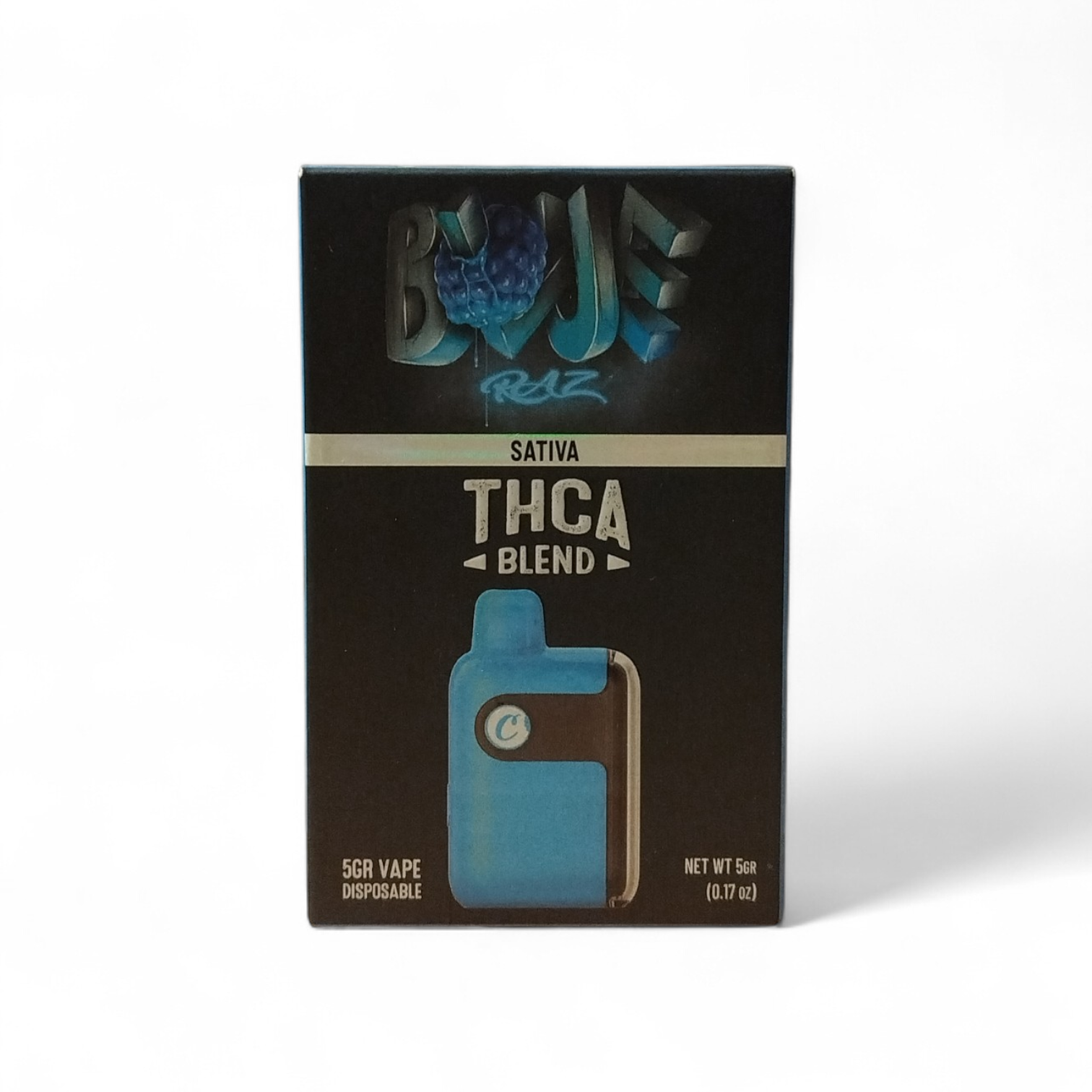 Cookies Blue Razz THCA Blend Vape 5G - SATIVA