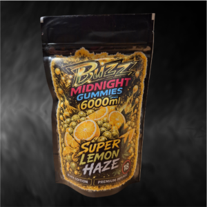 Buzz Midnight Gummies – Super Lemon Haze