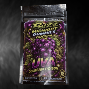 Buzz Midnight Gummies – Uva Durban Poison