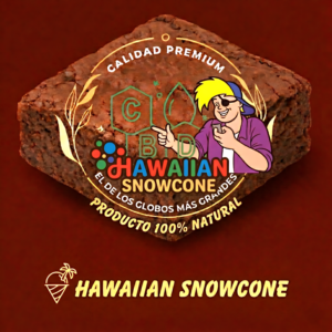 Brownie CBD NATURAL 100% THC - Hawaiian Snowcone 167mg