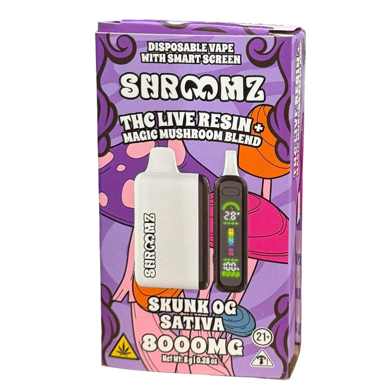 SHROOMZ SKUNK OG – SATIVA 8000MG