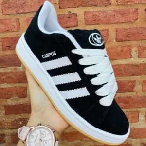 Zapatillas Tipo Adidas Campus Clasic Negra