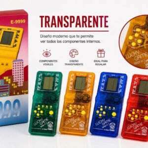 Consola Tetris Clásico 9999 Juegos Retro