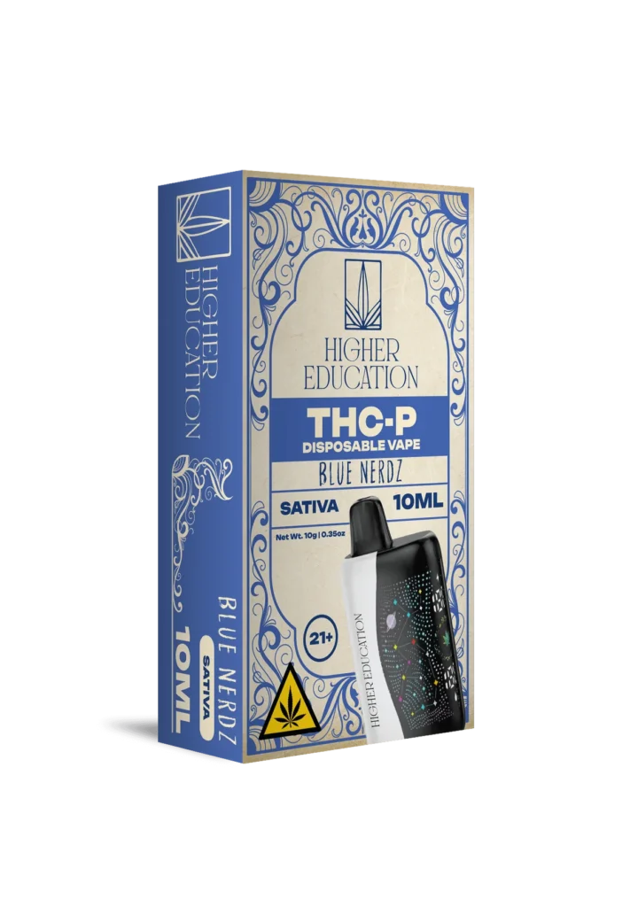 Higher Education 10g THCP Disposable Blue Nerdz (Sativa)