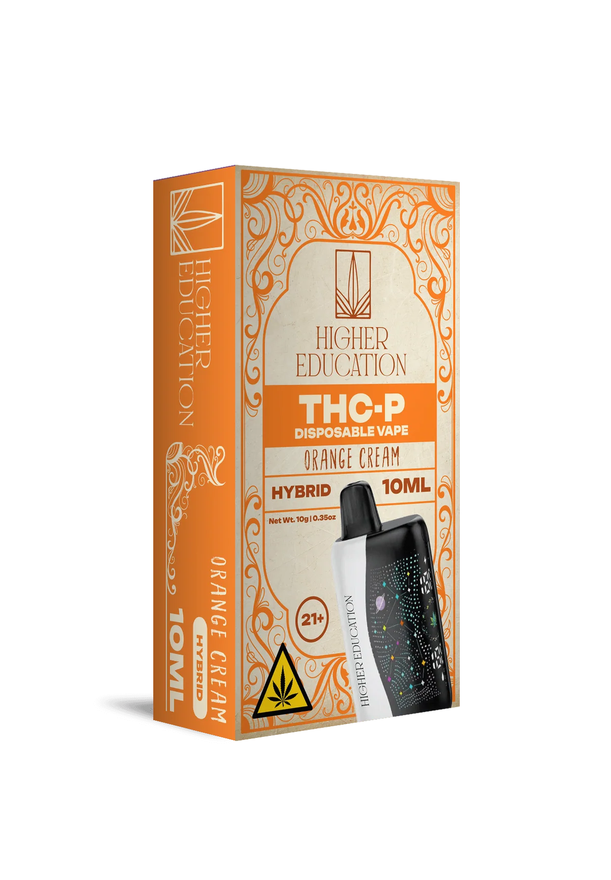 Higher Education 10g THCP Disposable Orange Cream (Hybrid)