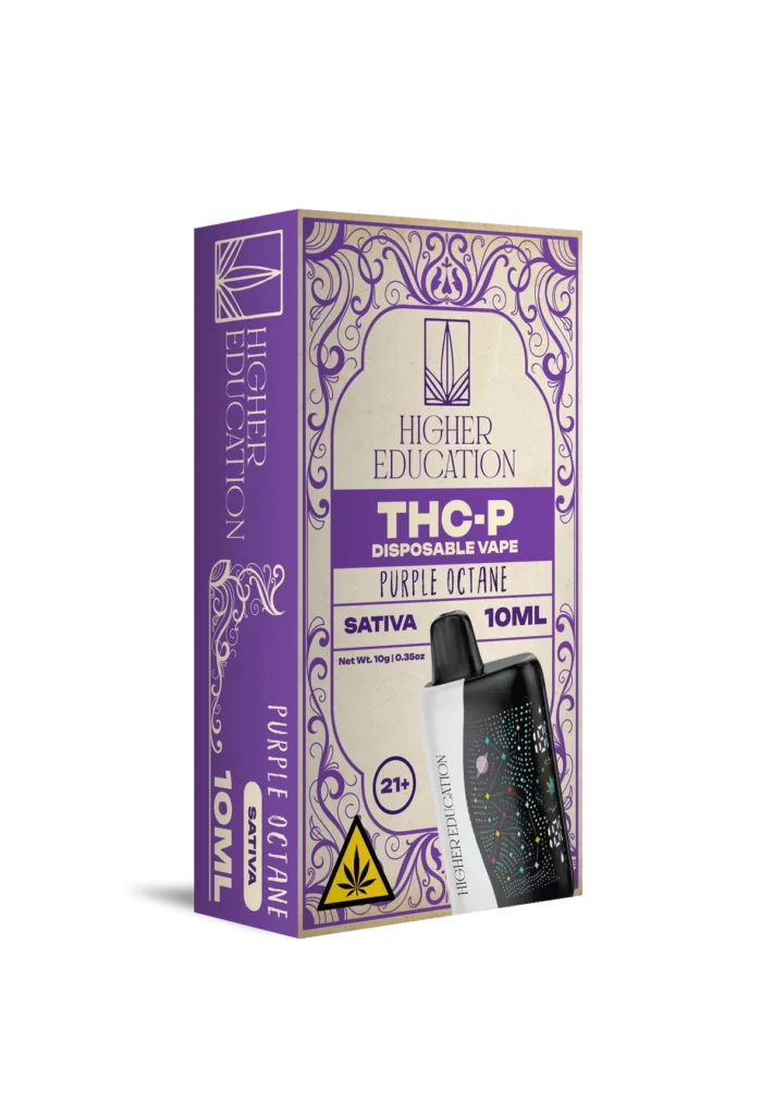 Higher Education 10g THCP Disposable Purple Octane (Sativa)