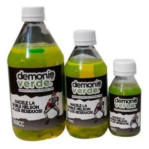 DEMONIO VERDE - LIMPIADOR PARA TIPS, PIPAS, BONGS (100 ML)