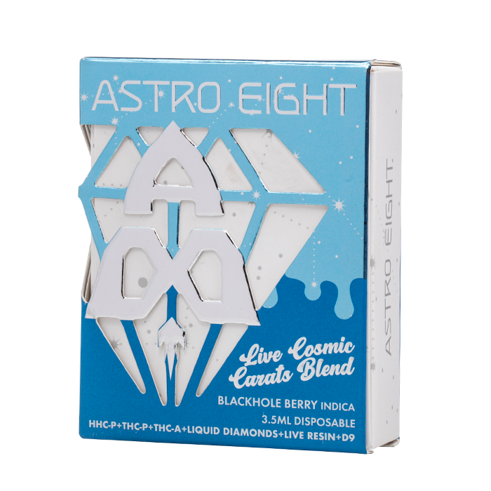 Astro Eight Live Cosmic Carats Blend Disposable 3.5G - BlackHole Berry INDICA